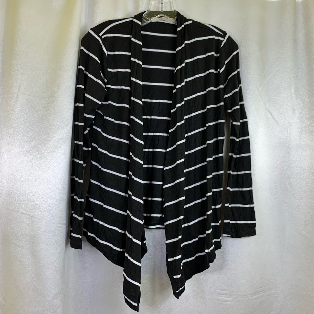 Malloy Black & White Cardigan Medium